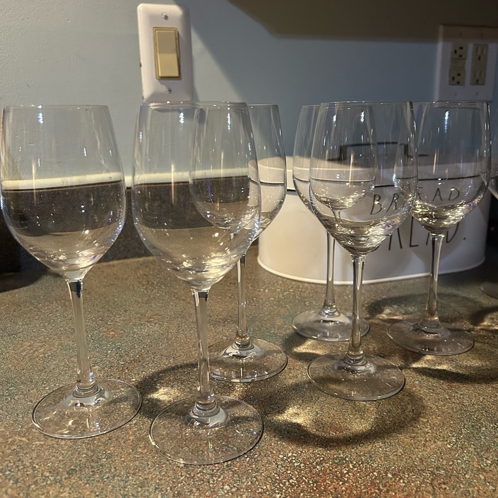 Spiegelau White and Red Wine Glasses